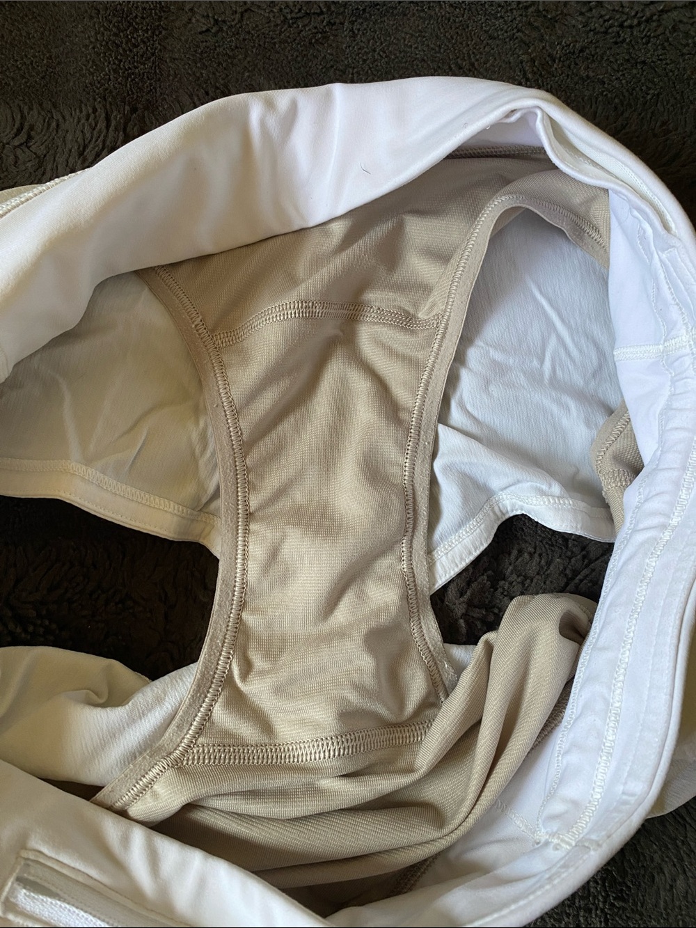 White lululemon shorts - Picture 4 of 4